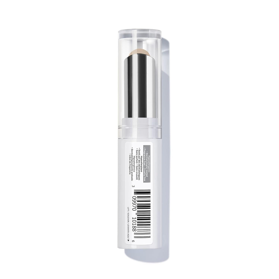 Almay Skin Perfecting Comfort Concealer, Face Makeup, Full Coverage, Natural Looking Finish, Cruelty-Free, Hypoallergenic, Dermatologist Tested, 120 Light, 1 Count