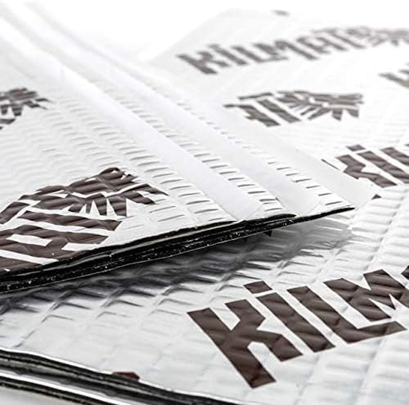 80 Mil 18 Sqft Car Sound Deadening Mat, Butyl Automotive Sound Deadener, Audio Noise Insulation and Dampening