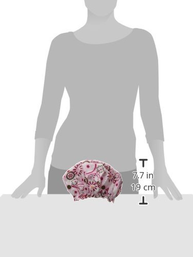 Bath Accessories Bouffant Shower Cap, Belleza Print