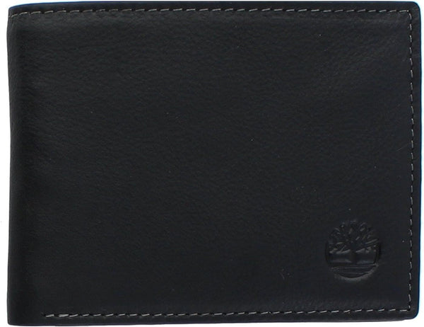 Timberland Men'S Wellington Leather RFID Bifold Commuter Security Wallet