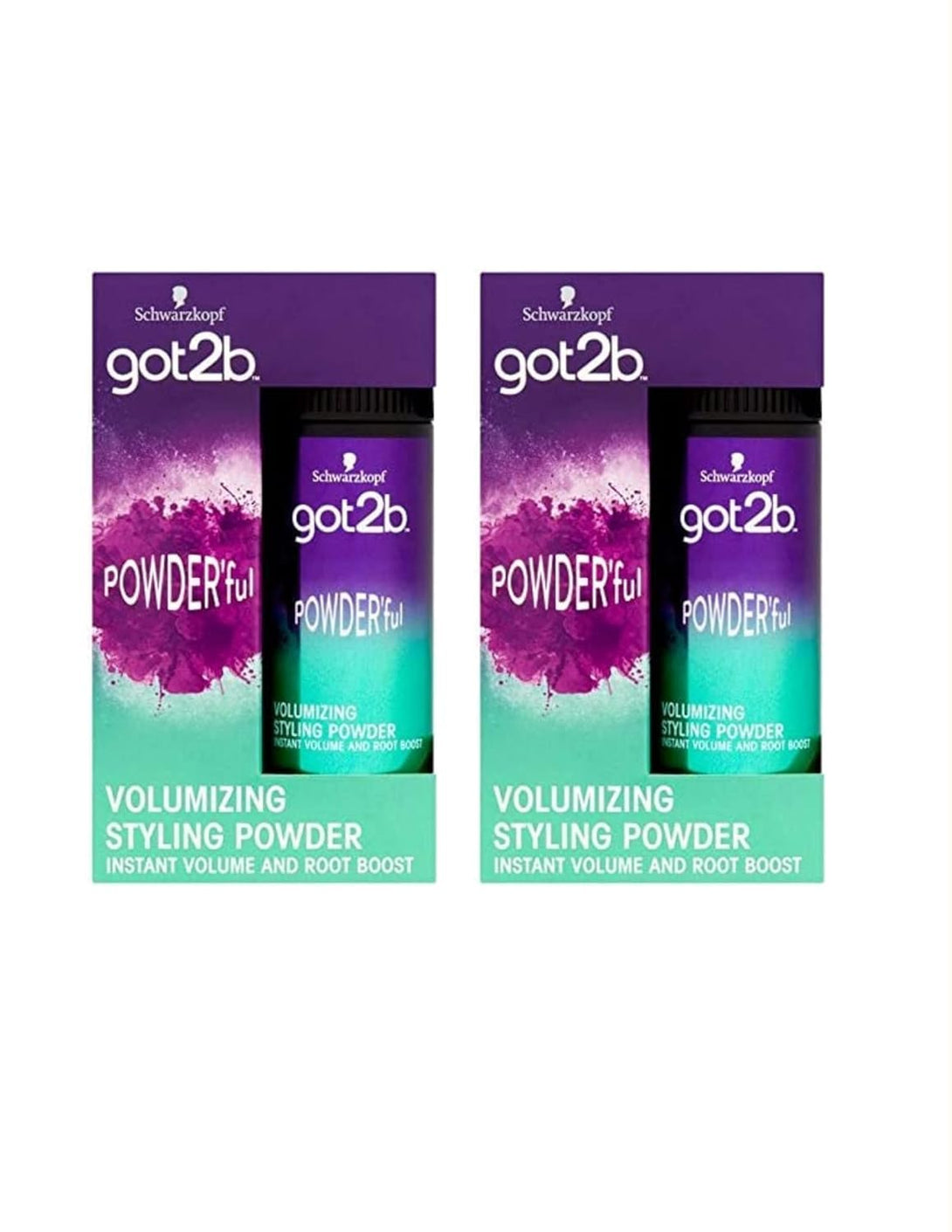 GOT2B Powderful Volumizing Styling Powder, 0.35 Oz (2 Pack)