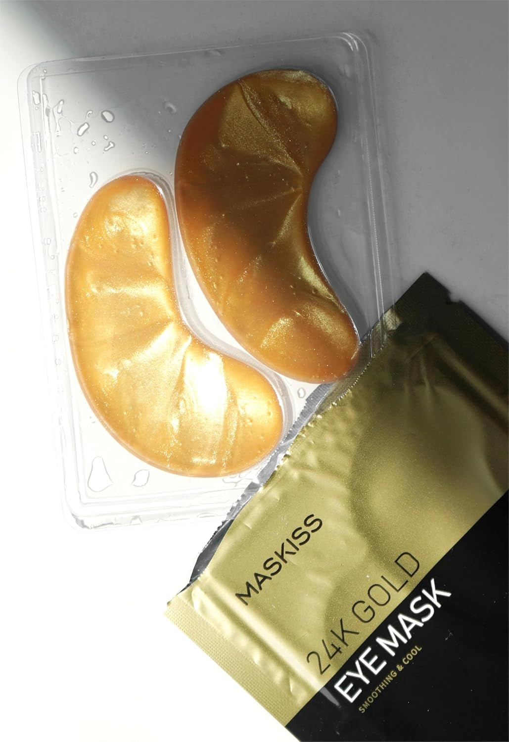 24K Gold under Eye Patches (30 Pairs), Eye Mask, Collagen Skin Care Products, Eye Patches for Puffy Eyes, Eye Masks for Dark Circles and Puffiness
