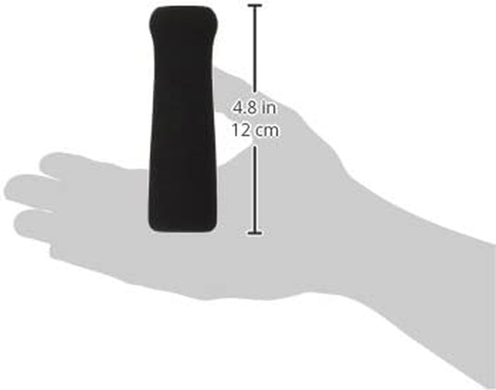 MABIS Cane Replacement Hand Grip, Cane Handle Grip, Black Foam