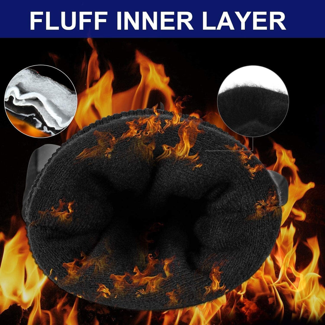 Winter Touchscreen Gloves - Cold Weather Windproof Warm Thermal for Running Cycling Outdoor Activities for Men and Women
