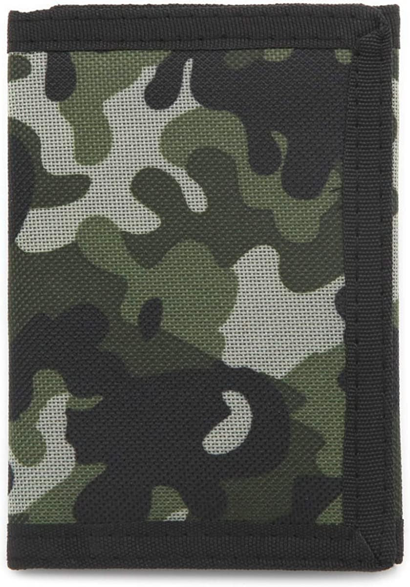 AI-DEE RFID Trifold Canvas Outdoor Sports Wallet for Kids - Front Pocket Wallet with Magic Sticker