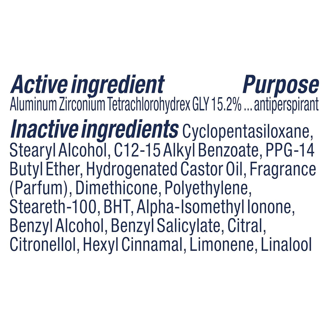 Degree Original Antiperspirant Deodorant Shower Clean 48-Hour Sweat & Odor Protection Antiperspirant for Women 2.6 Oz