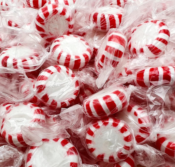 Starlight Mints Peppermint Christmas Hard Candy, 2 Pounds Bulk Pack (About 180 Count)