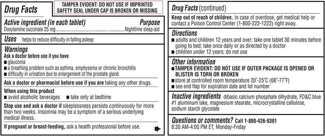 Kirkland Signature Sleep Aid, 192 Tablets