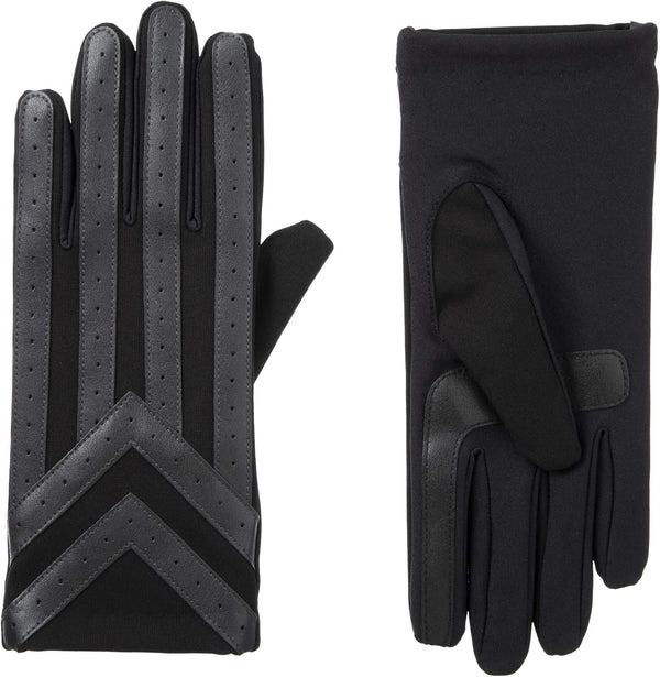 Isotoner Men’S Spandex Touchscreen Cold Weather Gloves