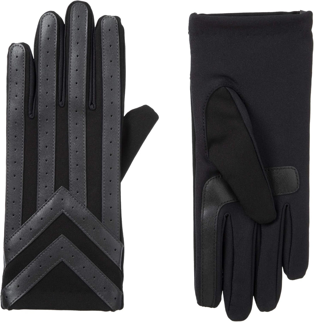 Isotoner Men’S Spandex Touchscreen Cold Weather Gloves