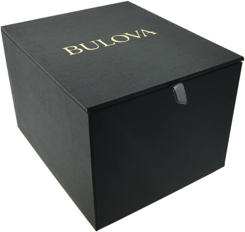 Bulova Men'S Classic Surveyor 3-Hand Automatic Watch, Hack Feature, Luminous Hand, Open Aperture, Screw-Back Case, 42Mm
