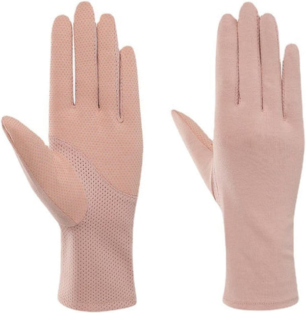 Women-Sun UV Protection Gloves - Full Finger Touchscreen Non Slip-Breathable Summer Outdoor Cycling Hiking Glove