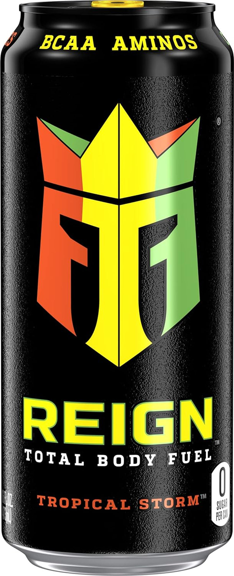 REIGN Total Body Fuel, Tropical Storm, Fitness & Performance Drink, 16 Fl Oz (Pack of 12)