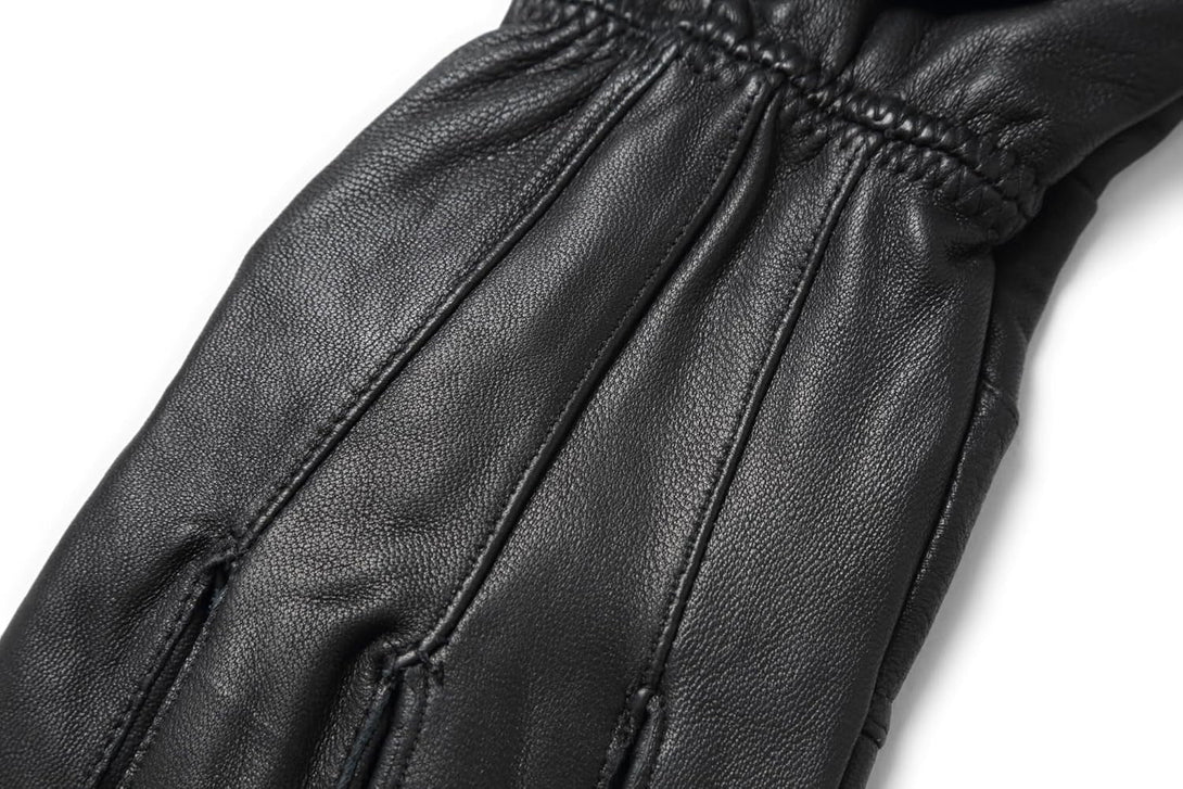 REED Men'S Genuine Leather Warm Lined Driving Gloves - Touchscreen Texting Compatible