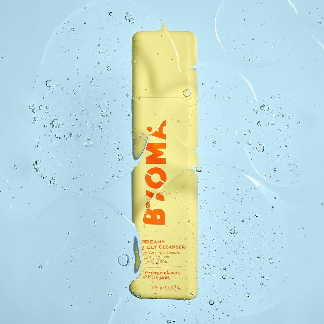 BYOMA Creamy Jelly Cleanser - Hydrating Facial Cleanser for Skin Barrier Repair -Tri-Ceramide Face Wash for Sensitive Skin & All Skin Types - Gently Removes Makeup & Excess Oil - 5.91 Fl Oz
