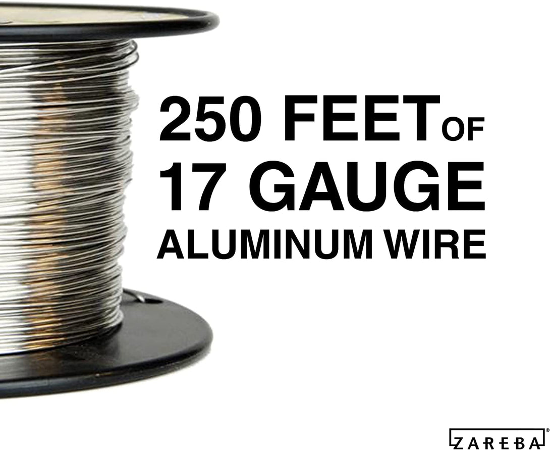 Fi-Shock FW-00018D 17 Gauge Aluminum Wire for Electric Fencing, 250 Ft