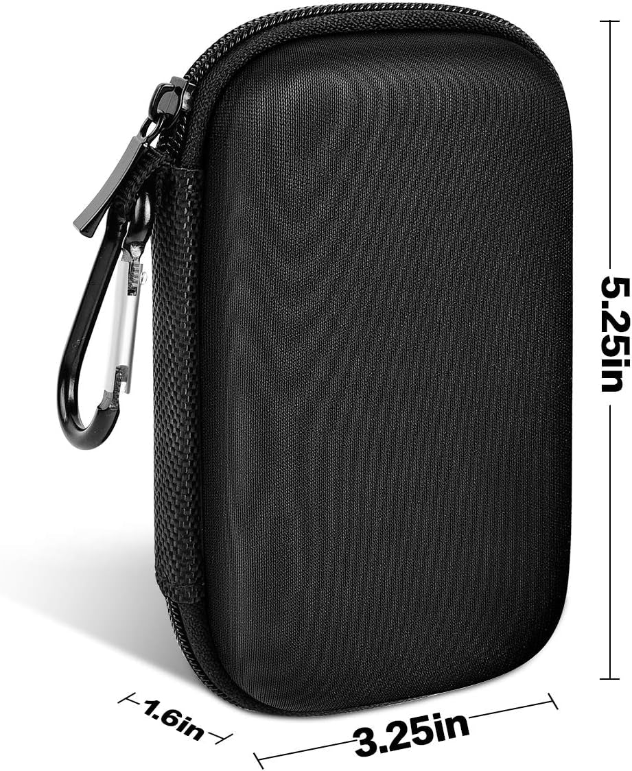 Hard Case Compatible with Sandisk Extreme Pro/For Sandisk 500GB 1TB 2TB 4TB Portable External SSD. Carrying Travel Holder for Crucial X8 External Solid State Drive (Box Only)