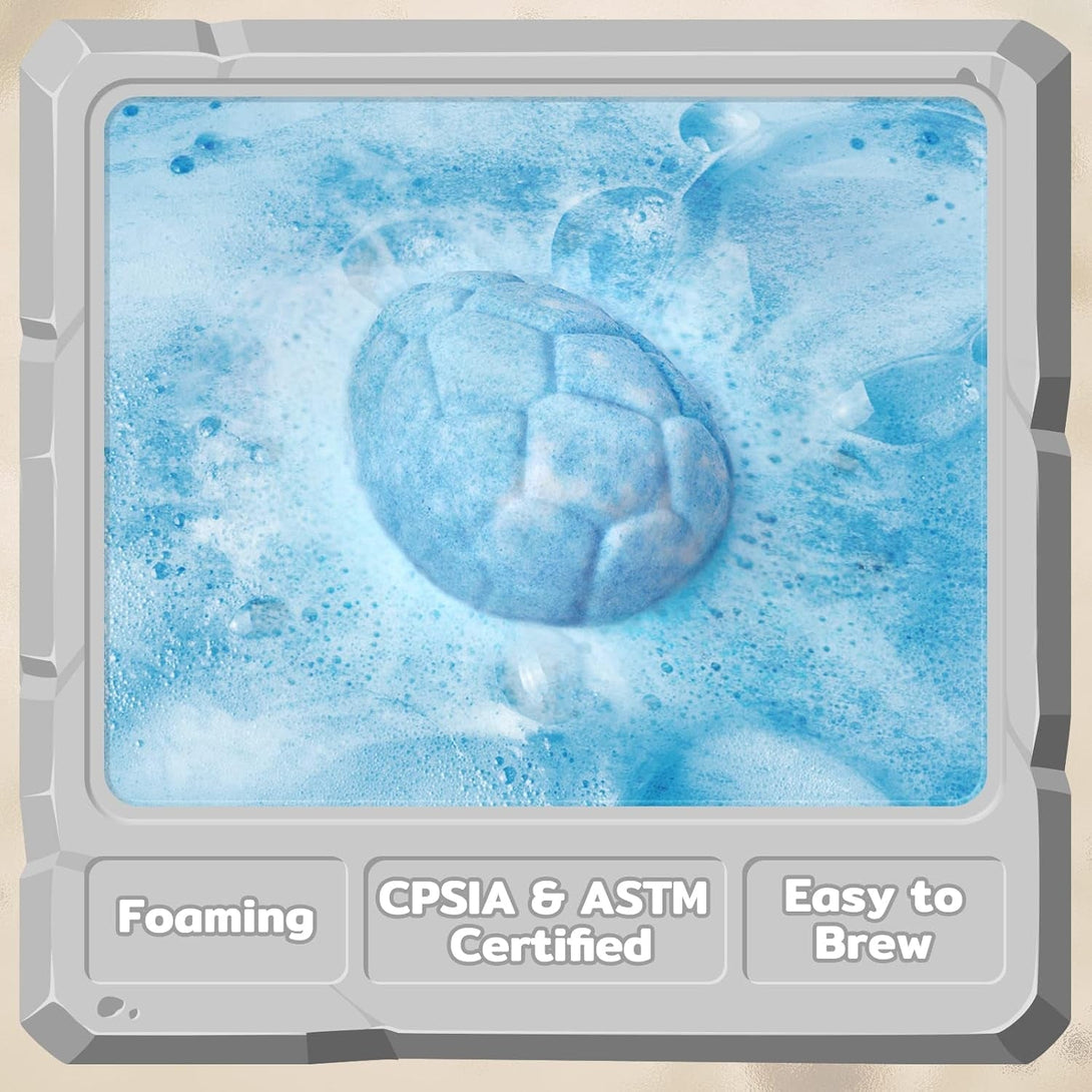 Bath Bombs with Surprise Dinosaur Toys Inside, 12 Pack Organic and Natural Bubble Bath Bombs, Stocking Stuffers for Kids, Bath Bomb Set for Her/Him,Mothers Day Presents for Mom