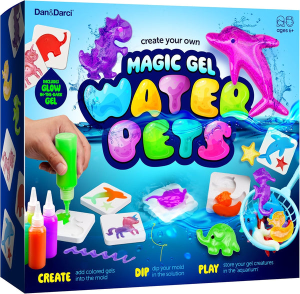 Aqua Fairy Water Gel Kit for Kids - Magic Elf Toy Kits - Waters Pets - DIY Squishy Maker Set - Craft for Kids - Make Your Own Squishies Toys Crafts for Boys & Girls