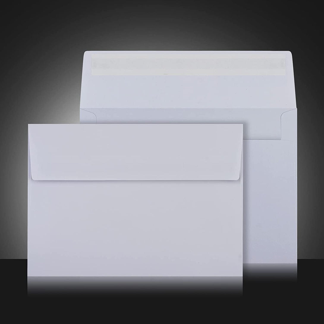 50 Pack White Envelopes, 5 X 7 Inch Envelopes,A7 Envelopes, Card Envelopes, Invitation Envelopes, Postcard Envelopes