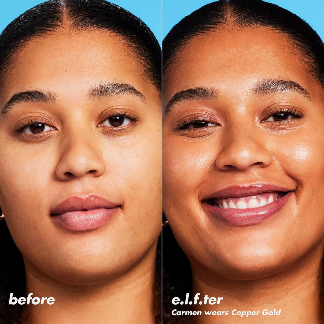 E.L.F. SKIN Bronzing Drops, Liquid Bronzer for Face & Skin, Creates a Sun-Kissed Glow, Infused with Vitamin E, Vegan & Cruelty-Free, Rose Gold