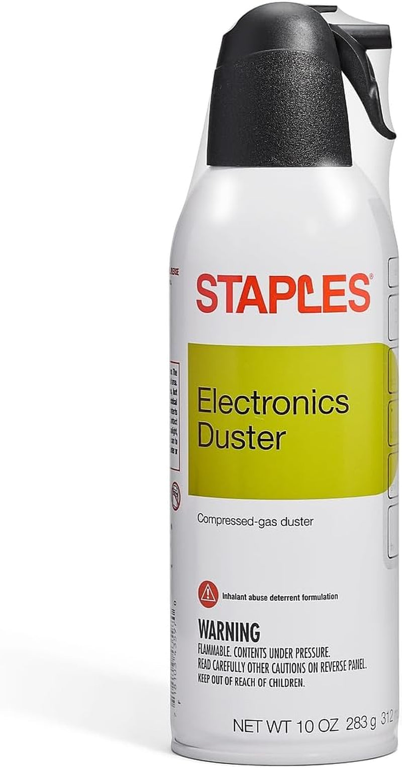 Staples Electronics Air Duster, 10 Oz. (SPL10ENFR-1)