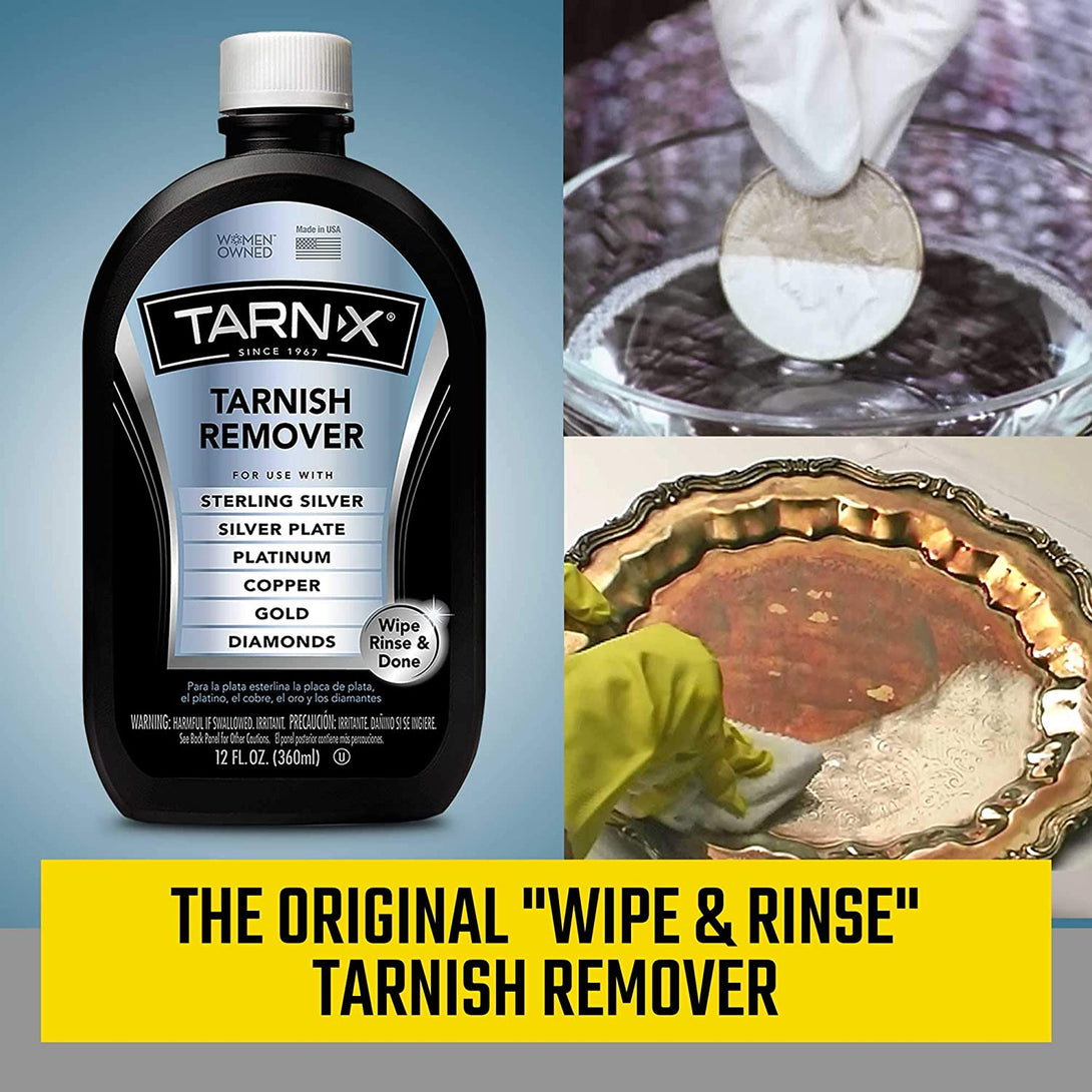 Tarnish Remover, 12 Ounce Bottle (Packaging May Vary)