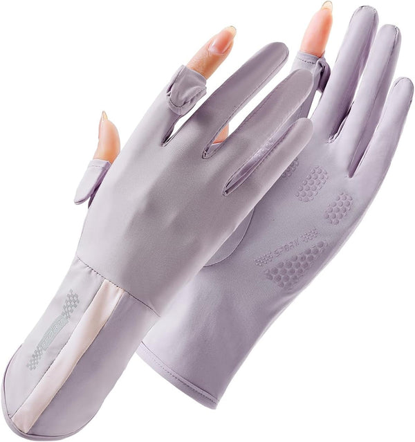 Women UV Sun Protection Gloves Full Finger Touchscreen Non Slip Gloves Driving Gloves Breathable Summer Outdoor for Women