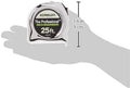 Komelon 425IEHV High-Visibility Professional Tape Measure Bother Inch and Engineer Scale Printed 25-Feet by 1-Inch, Chrome 7.6 m Tape Measure