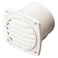 Sea-Dog Abs White Hose Thru-Vent, 3-11/16"L X 3-11/16"W X 2-7/16"D
