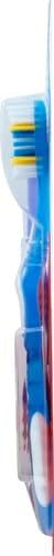 Colgate Extra Clean Toothbrush, Soft Toothbrush for Adults, 6 Count (Pack of 1) 6 Count (Pack of 1) Soft