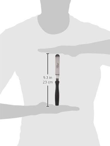Ateco Ultra Offset Spatula with 4.25" x 0.75" Stainless Steel Blade, 4½", Silver Offset - 4.25"