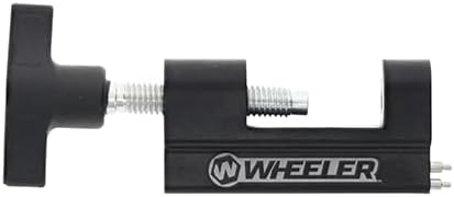 Wheeler Engineering Trigger Guard Install Tool for Installing and Changing Trigger Guards While Gunsmithing, black, silver