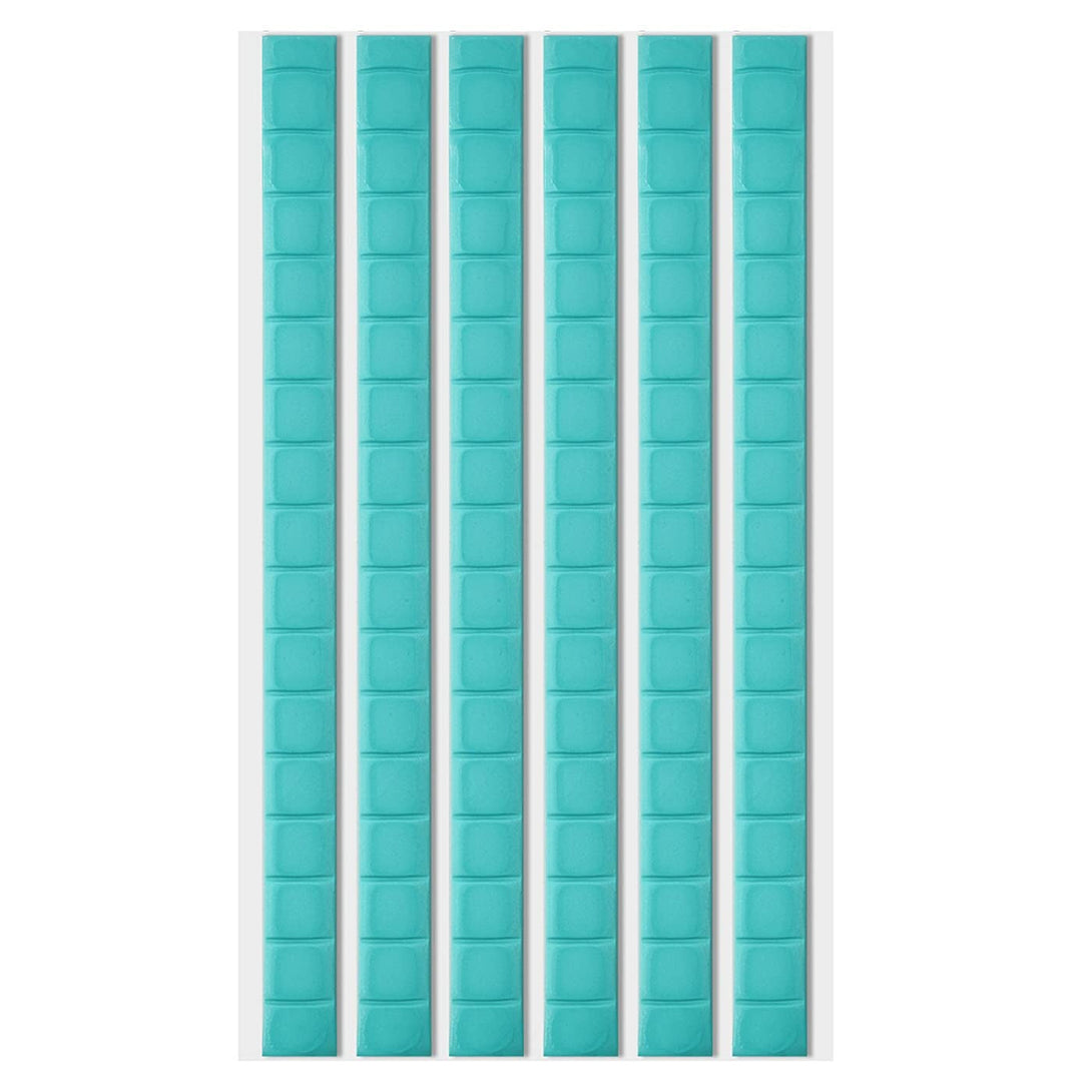 96 Pieces Adhesive Poster Tacky Putty Sticky Non-Toxic Fun-Tak Mounting Putty Reusable & Removable Wall Safe Tack for Hanging Pictures, Art Photography(Light Blue)