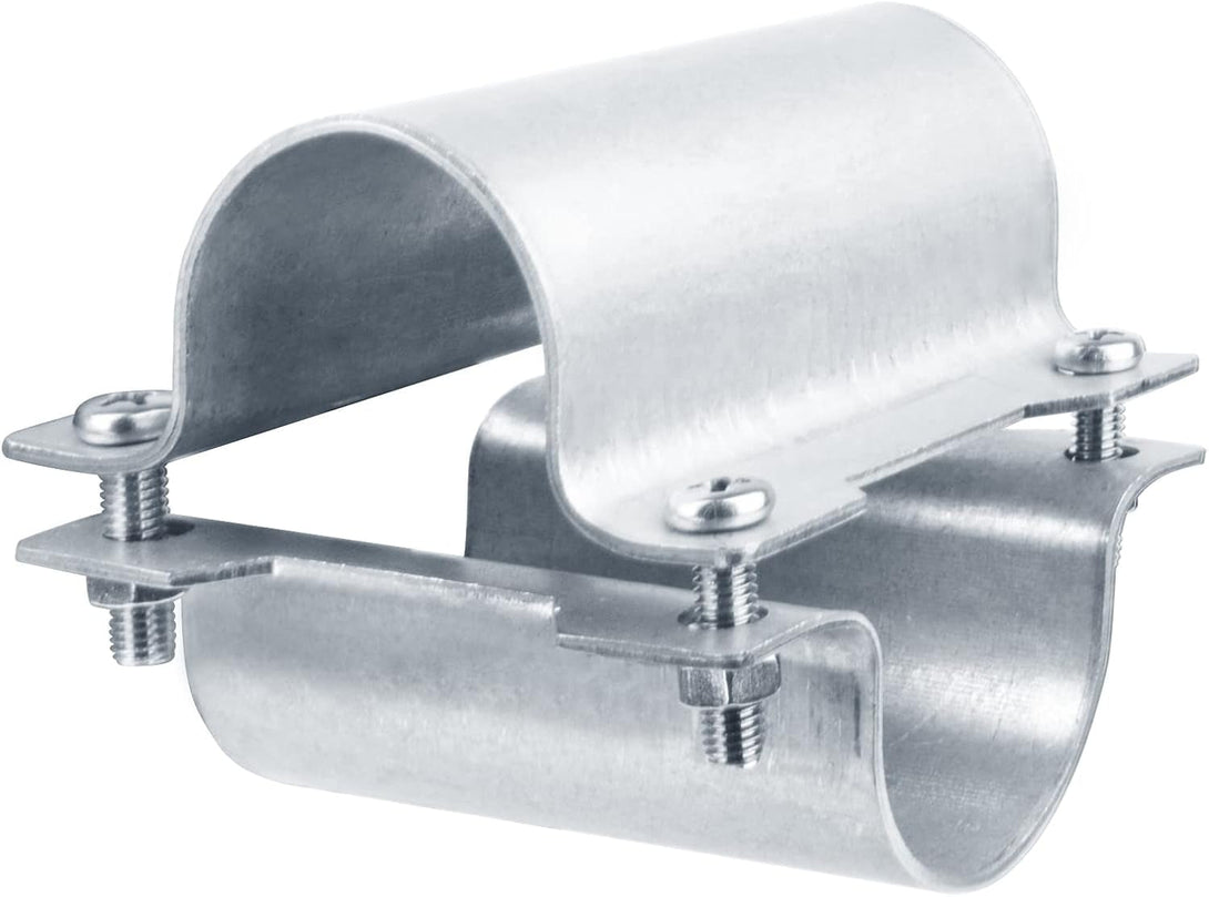 10 Set 1-3/8" Greenhouse Cross Grid Connector, Pipe Clamps for Chain Link Fence
