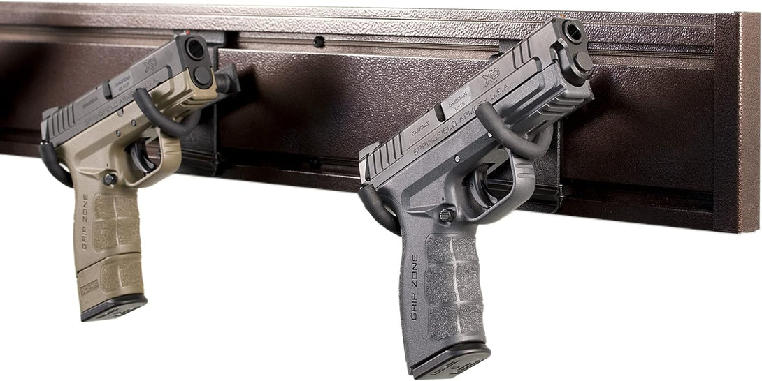 Hold up Displays - Pistol Holder - 3" Slatwall Mount