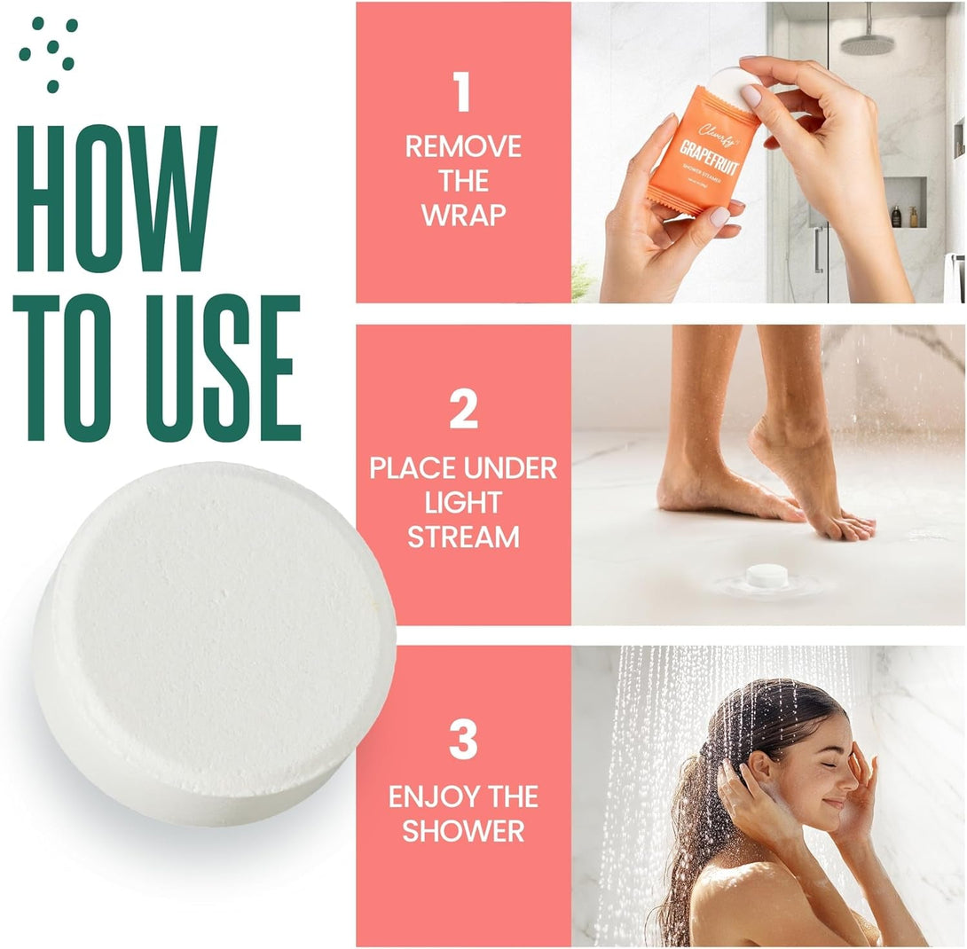 Cleverfy Shower Steamers Aromatherapy for Women and Men – Self-Care Shower Bombs for Stress Relief and Relaxation – 18 Tablets