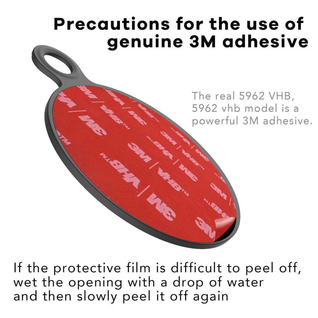 Apps2Car Dashboard Pad Mounting Disk for Suction Cup Phone Mount & Tom Tom Garmin GPS Suction Mount Sat Nav Dash Cam Holder Stick on Universal Dash Mount Pad W/3M Adhesive 70Mm Diameter 3 Pcs