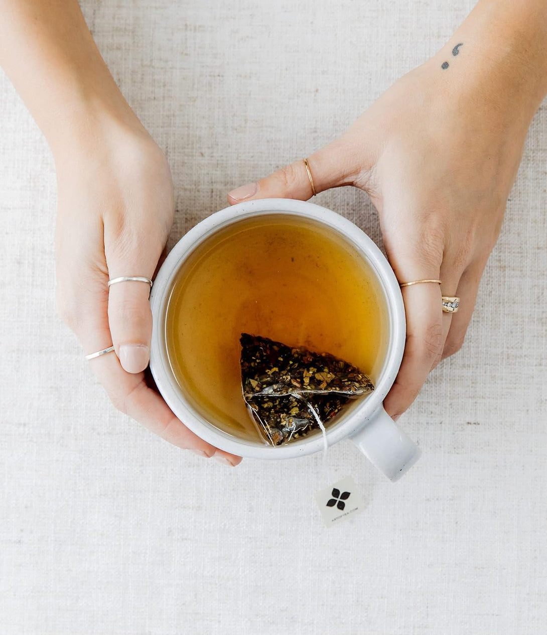 Art of Tea | Assorted Tea Bags Sampler Caffeinated and Non-Caffeinated| 12 Count Sampler Box