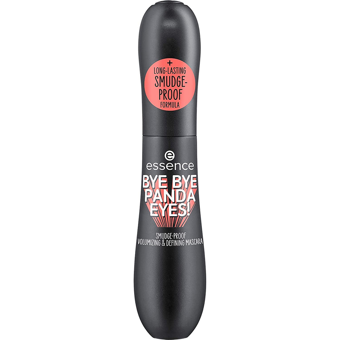 Essence | Bye Bye Panda Eyes Tubing Mascara | Smudge-Proof, Volumizing Definition | Vegan, Cruelty Free, Free from Parabens & Oils (Pack of 1)