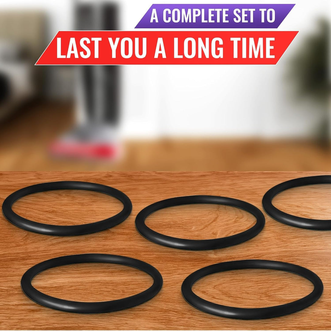 6Pcs Sanitaire Vacuum Belts - Sanitaire Vacuum Parts - Durable, Flexible, Easy Installation, Long Service Life - Compatible with SC679K, SC684, SC688, SC689, SC886, SC887, SC888, SC9050D, 1934, 1950