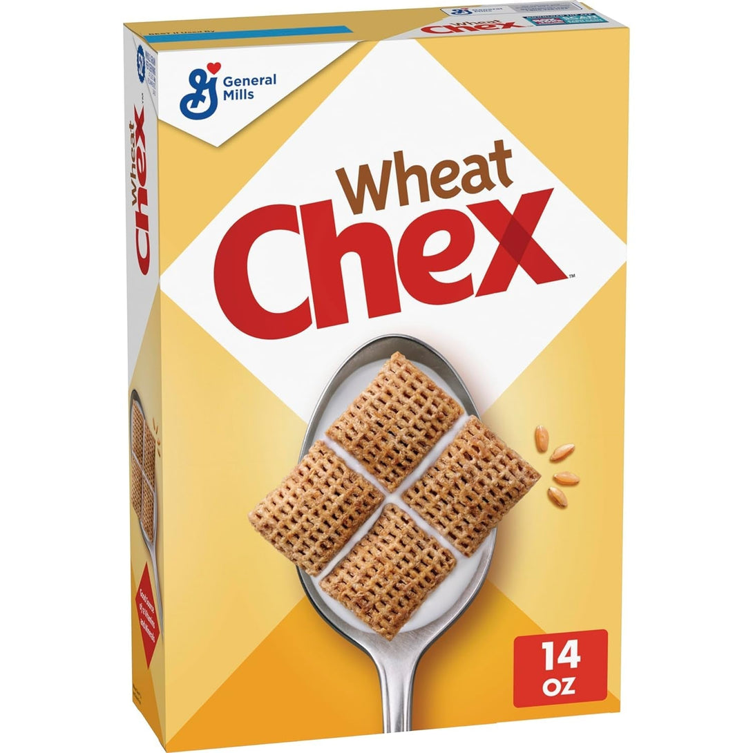 Wheat Chex Breakfast Cereal, Homemade Chex Mix Ingredient, 14 Oz