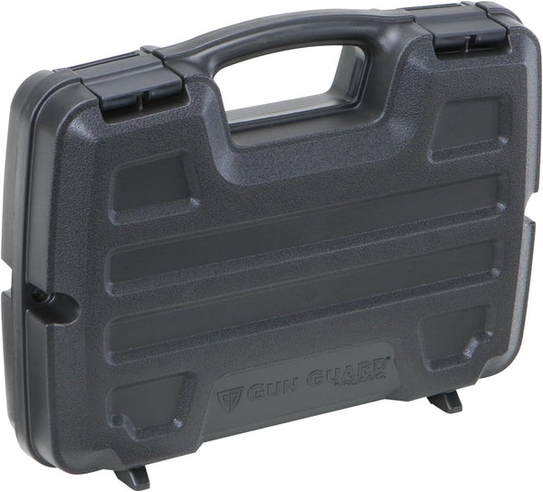 Plano Gun Guard SE Series Single Scoped Pistol Case with Padlock Tabs and Protective Foam Padding, Black, Hard Pistol Case with Steel Hinge Pins