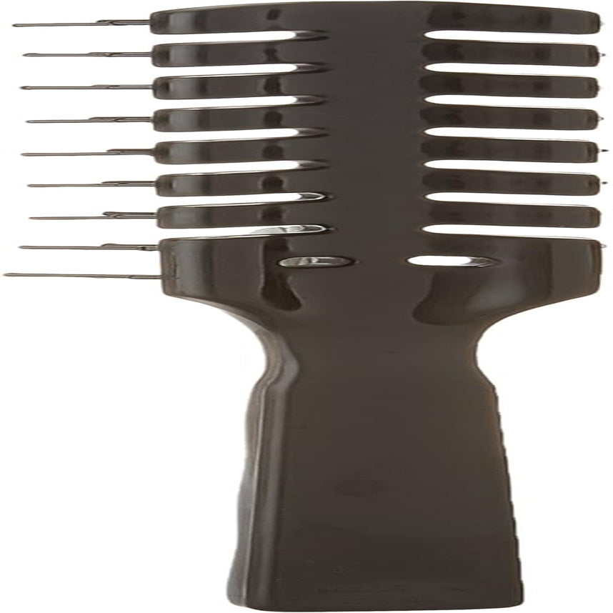 7 Rows Vent Hair Stylist Brush Black by Scalpmaster