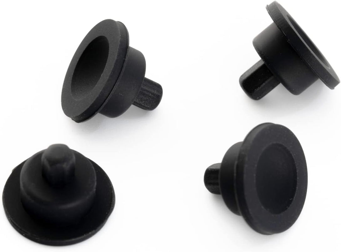 815689 Grate Rubber Feet for Wolf Range Stove CT Gas Cooktop, GR Series Gas Range Burner Grate Pad Range Parts Wolf Gas Cooktop Burner Grate Feet Bumpers Also Fit Other Brand Stove 4 Pack