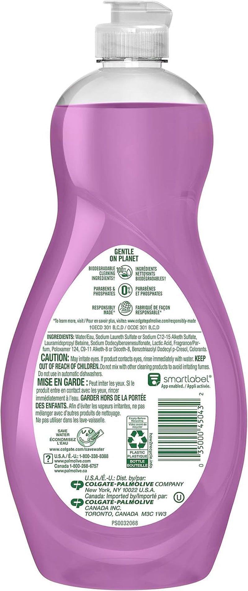 Palmolive Ultra Experientials Liquid Dish Soap, Lavender & Lime Scent, 20 Fl Oz (Pack of 1)