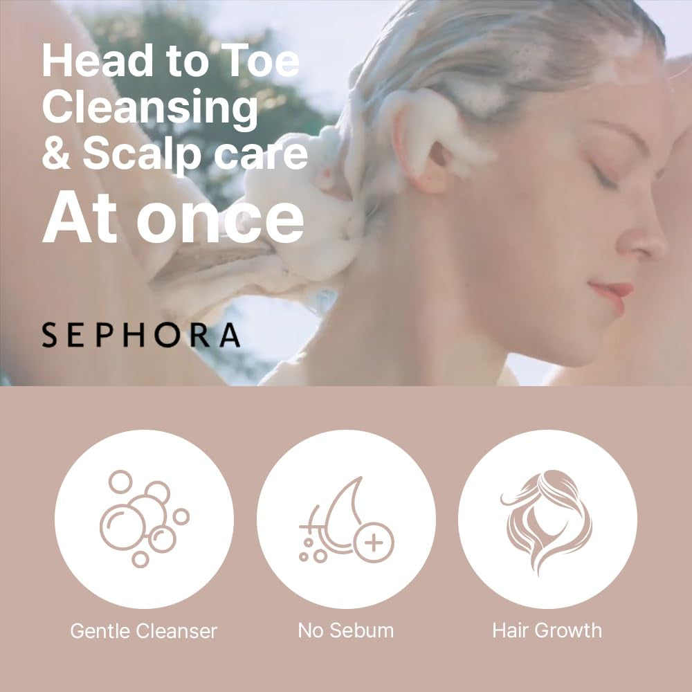 All-In-One Vegan Cruelty-Free Natural Ingredients Handmade Pink Clay Shampoo Bar with Zero Waste Box Packaging