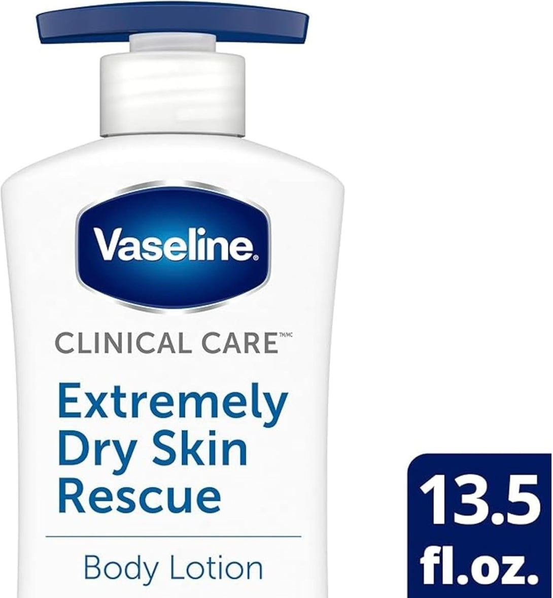 Vaseline Clinical Care Hand and Body Lotion Extremely Dry Skin Rescue 13.5 Oz