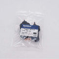 Twidec/4Pcs LED Lighted Rocker Switch Toggle 12V 30A SPST 3 Pin On-Off 4 Colour Round Dot Switch for Car Boat Marine ASW-20D-4C Multicoloured