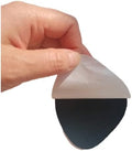 Shoe Heel Repair Inserts, Toe/Heel Hole Prevention Repair, Sneaker Hole Patch/Insert,Suitable for Wear - Resistant self-Adhesive, 2pairs of Black